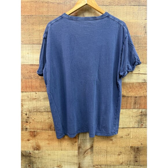 The Rolling Stones Blue Graphic T-Shirt L 100% Cotton - Picture 3 of 6